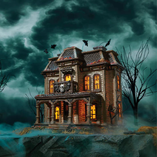 Department 56. ELVIRA'S HOUSE. Halloween Village Building. 6005475