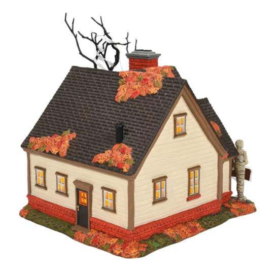 Department 56. THE MUMMY HOUSE. Halloween Village Building, 6007783