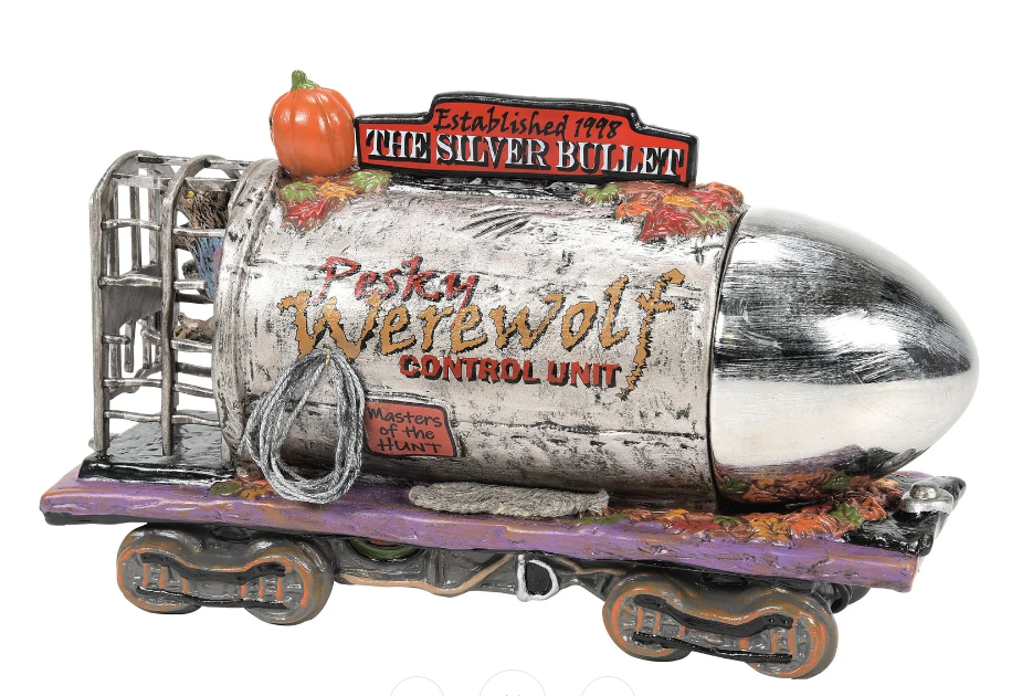 Department 56. THE SILVER BULLET (Haunted Rails), 6014050