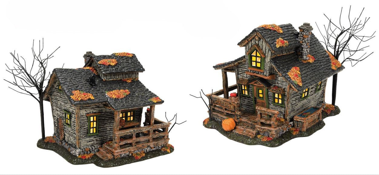 Department 56. ICHABOD CRANE'S HOUSE. Halloween Village House. 6014052