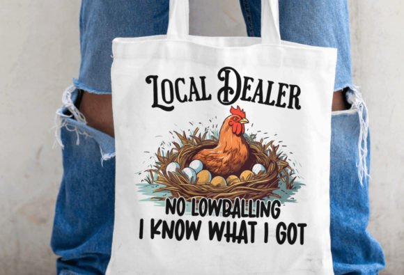 Local Egg Dealer Tote