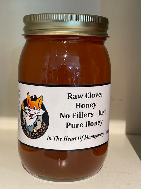Raw Clover Honey- No Fillers