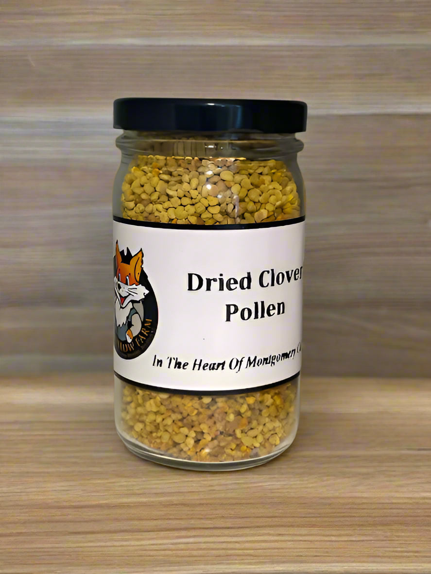 Dried Clover Pollen