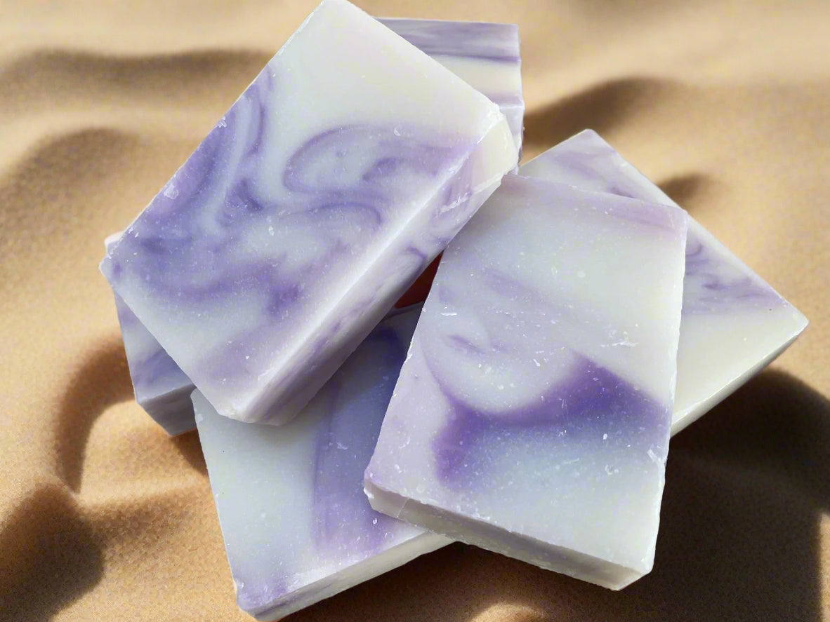 Goat's Milk Lavender Soap 1 Bar, 2 Bars Or 3 Bar Options