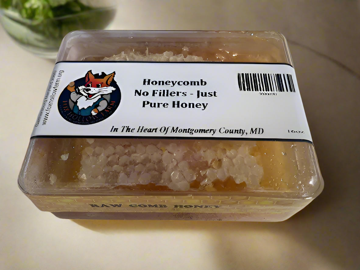 Raw Clover Honeycomb - No Fillers