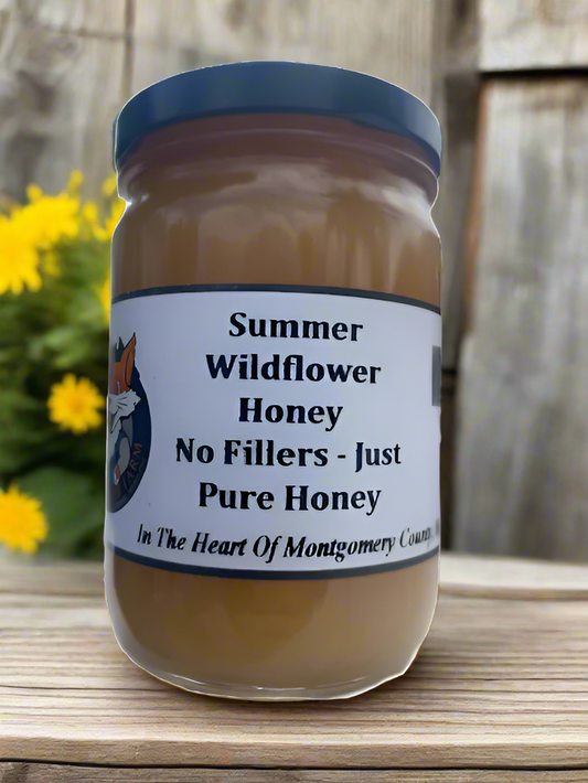 Creamed Raw Summer Wildflower Honey- No Fillers