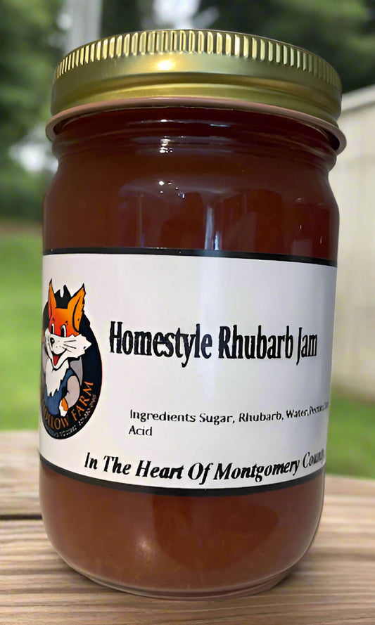 Homestyle Rhubarb Jam