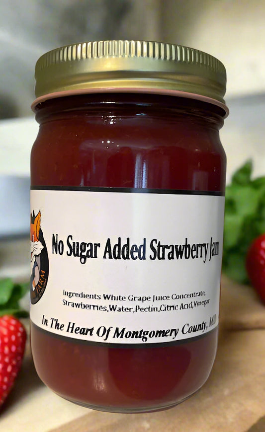 No Sugar Added Strawberry Jam
