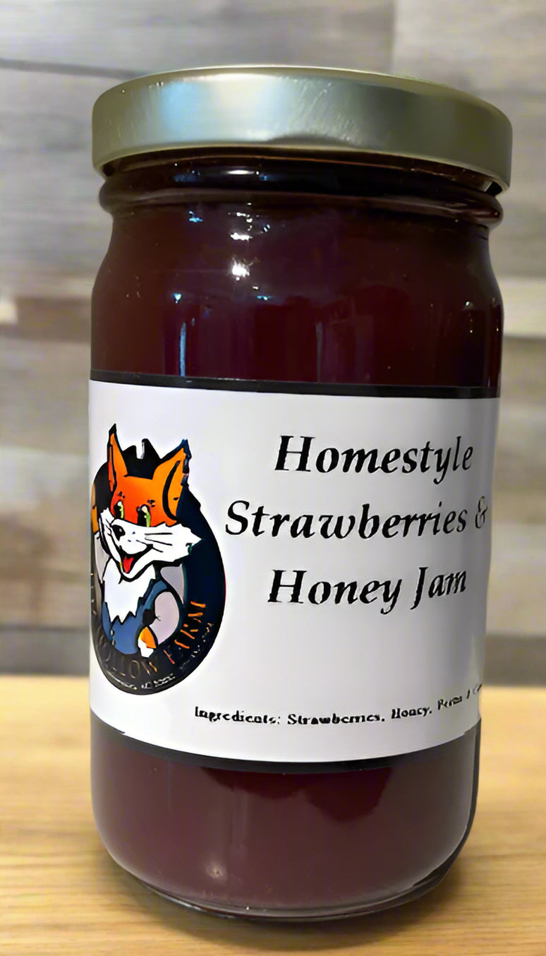 Homestyle Strawberry & Honey Jam