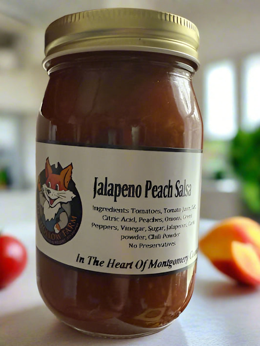 Homestyle Jalapeno Peach Salsa