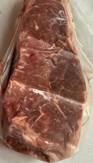 Hereford Beef New York Strip Steaks 100% Grass-Fed & Finished
