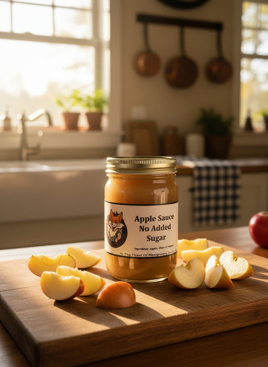 Homestyle Apple Sauce - No Sugar Added