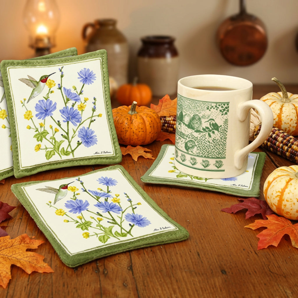 Spiced Mug Mat - Aromatic Sheep Grazing