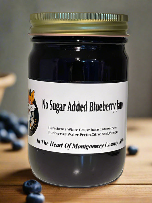 No Sugar Added Blueberry Jam