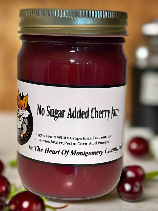 No Sugar Added Cherry Jam