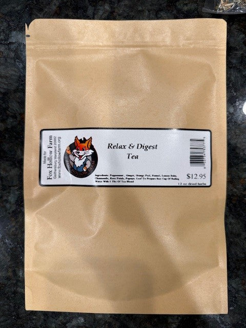 Herbal Tea - Relax & Digest Tea, Soothing