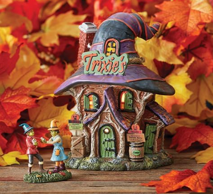 Department 56. TRIXIE'S TREATS & TREATS. Witch Hollow. Halloween Village Building, 6011438