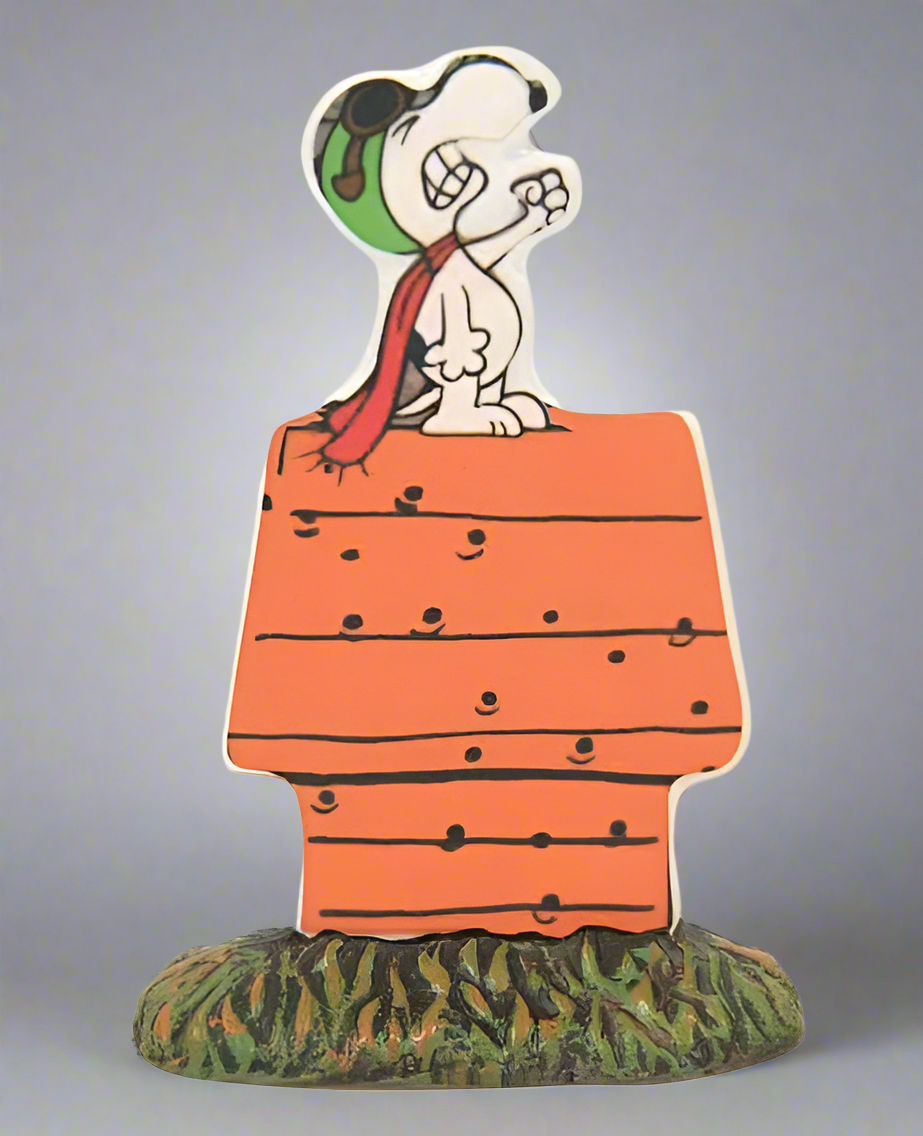 Department 56. TRICK OR TREAT LANE WITH PEANUTS Set of 4. Halloween Village Building and Accessories, 6007640