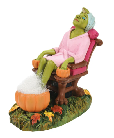 Department 56. RACHEL'S RETREAT & SPA. Halloween Village Building, 6007781. Includes Gift With Purchase.