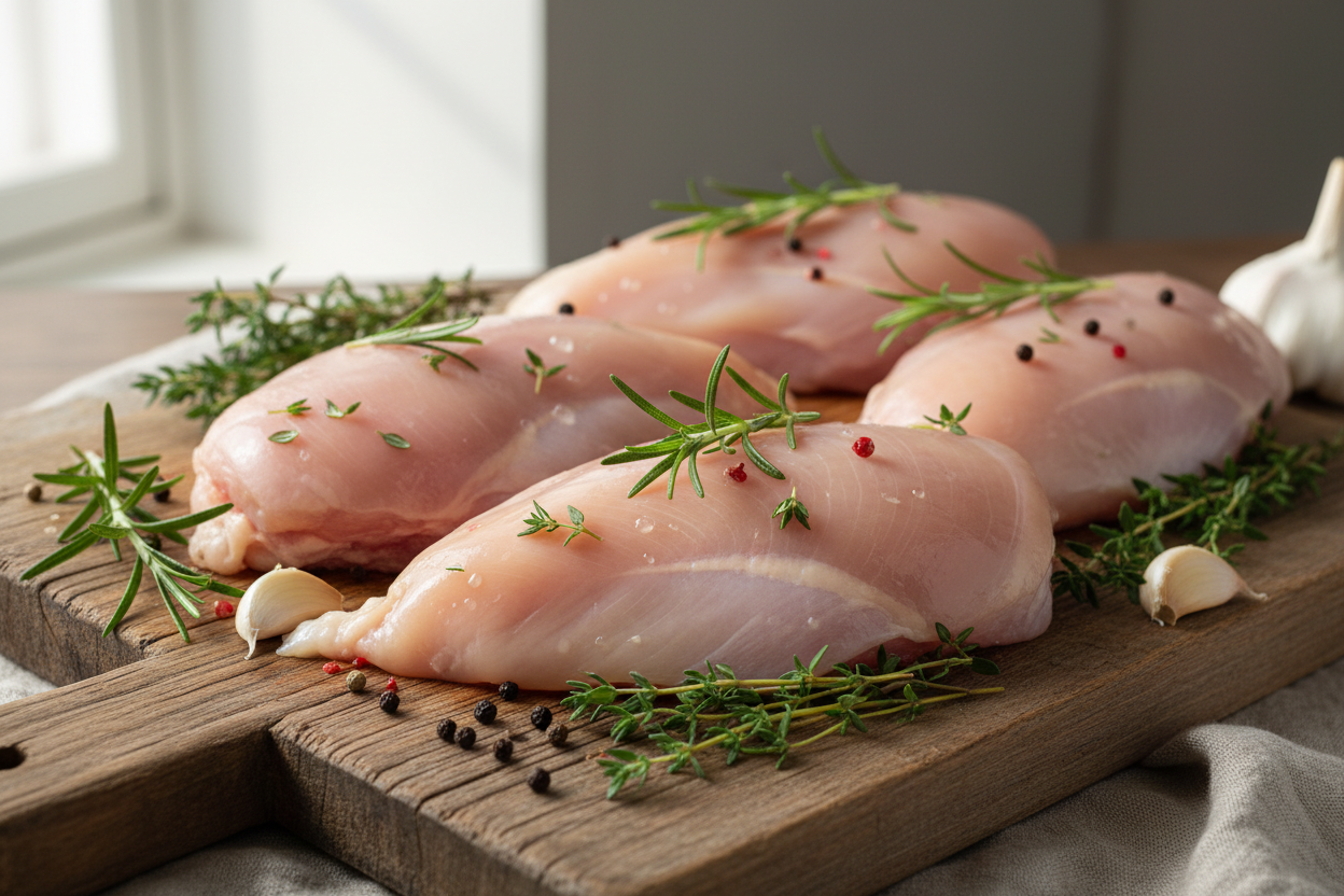 Pastured Young Chicken Breasts Boneless
