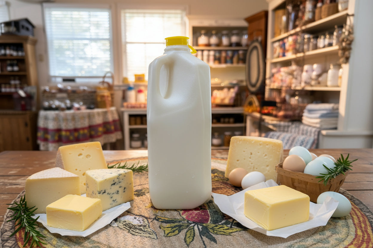 Refrigerated Items - Cheeses, Dairy & More