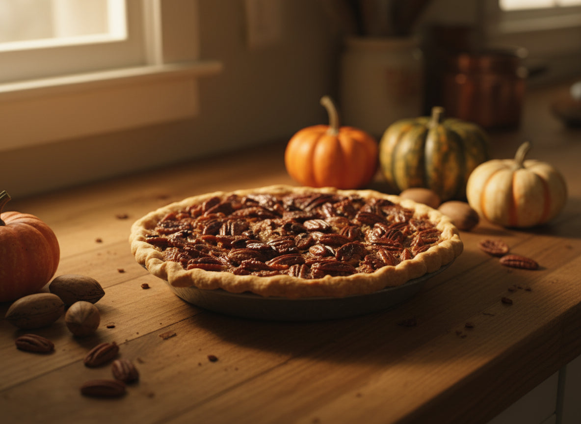 Harvest Bourbon Pecan Pie