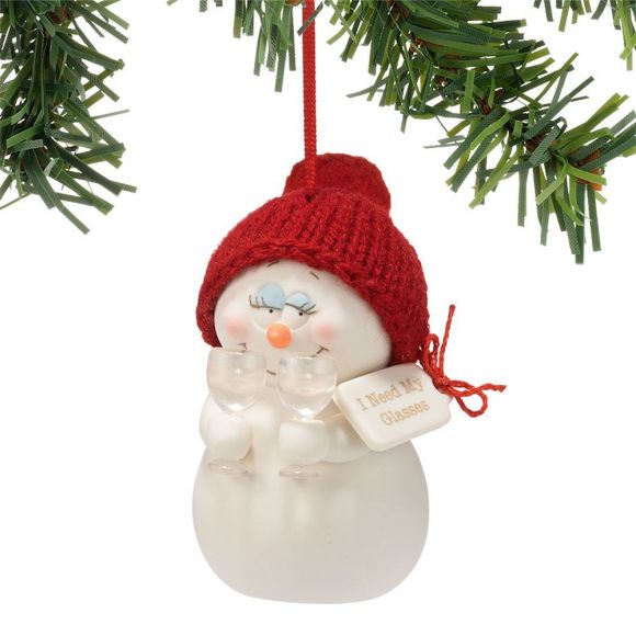 Where Are My Glasses - Snowpinion # 4058926 New Department 56 Ornament