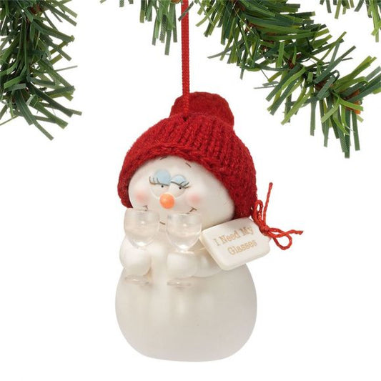 Where Are My Glasses - Snowpinion # 4058926 New Department 56 Ornament