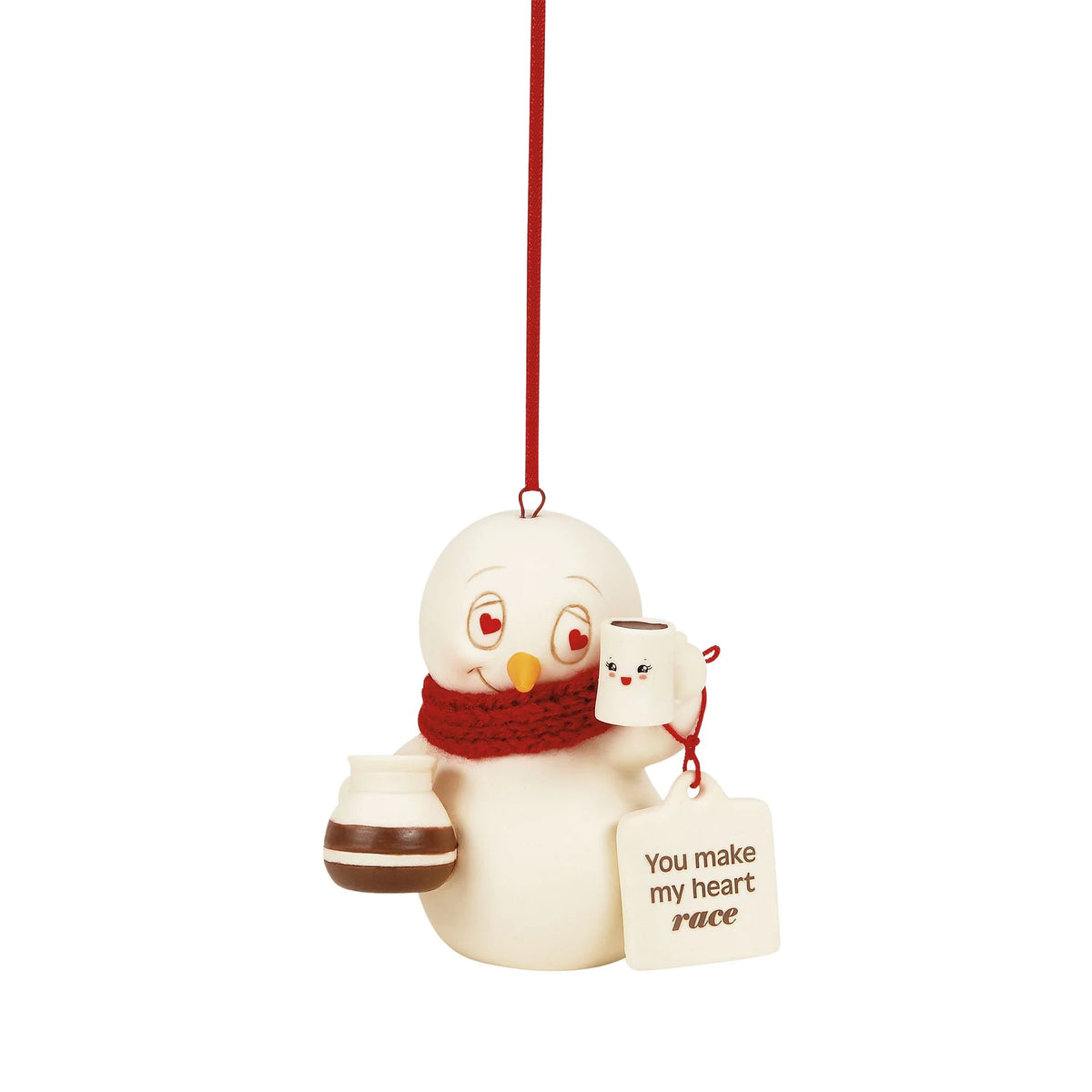You Make My Heart Race - Snowpinion # 6018188 New Department 56 Ornament