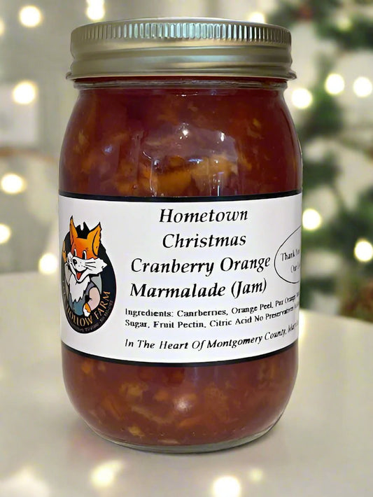 Hometown Christmas Cranberry & Orange Marmalade (Jam)