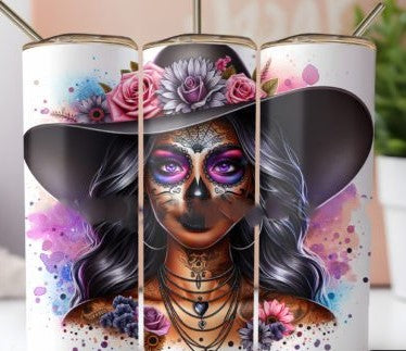 Beautiful Woman #3 20 oz Tumbler Stainless Steel Straw 3PC Set