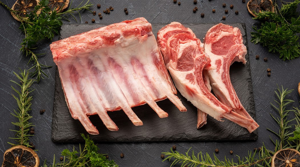 Goat Cabrito Premium Rack Of Goat 100% Grass-Fed & Finished