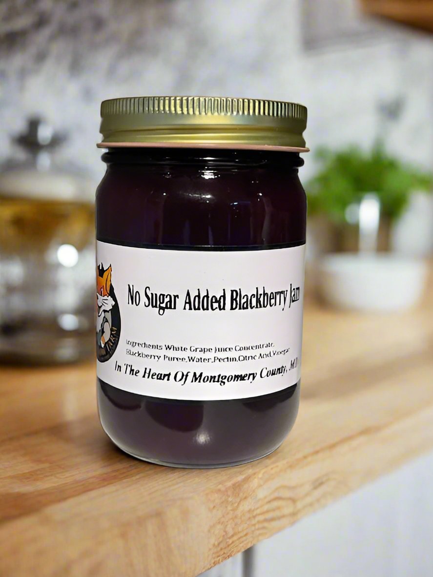 No Sugar Added Blackberry Jam