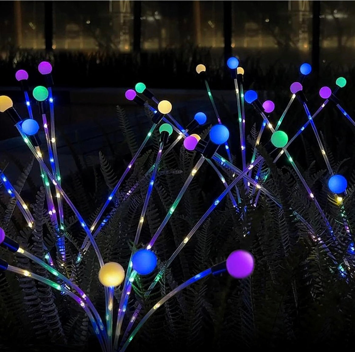 Outdoor Solar Powered Firefly Garden Light