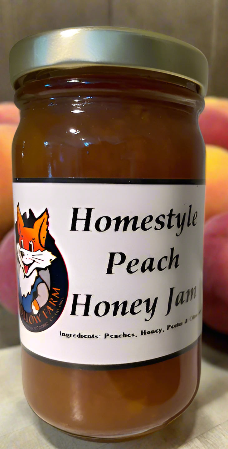 Homestyle Peach & Honey Jam