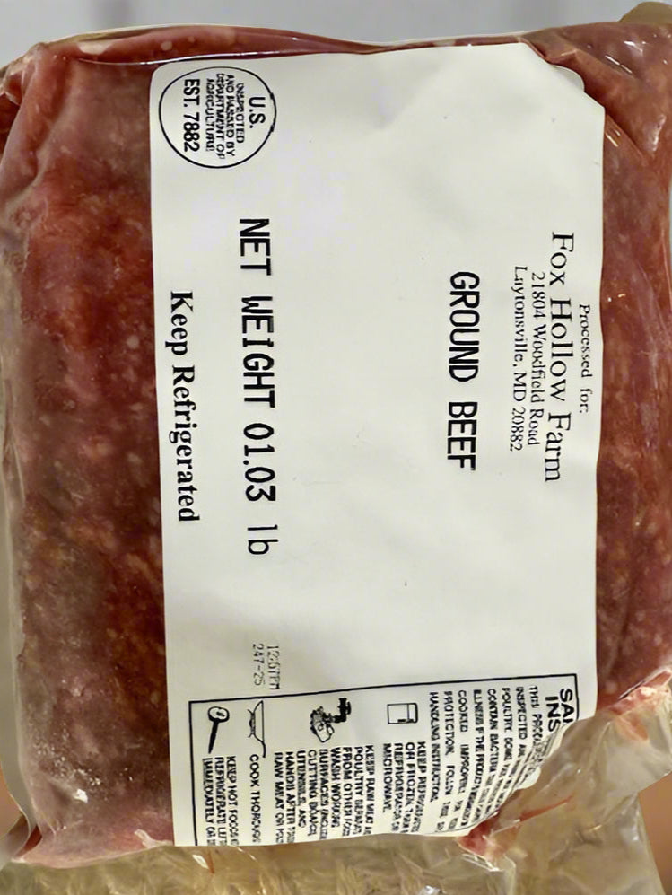 Hereford Beef Ground Chuck 100% Grass-Fed & Finished