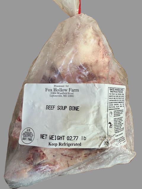 Hereford Beef Broth Bones 100% Grass-Fed & Finished