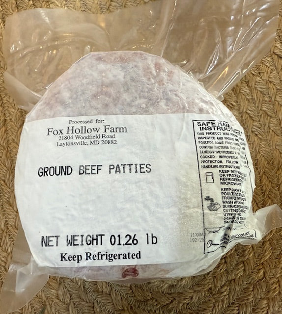 Hereford Beef Burger Patties 100% Grass-Fed & Finished