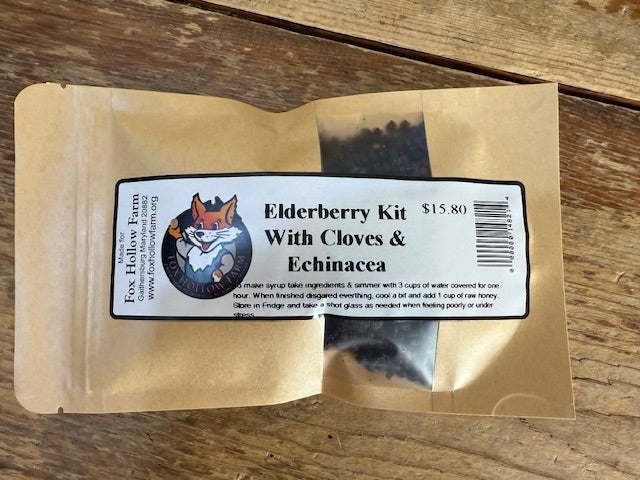 Elderberry Kit With Cloves & Star Anise - Flu Support