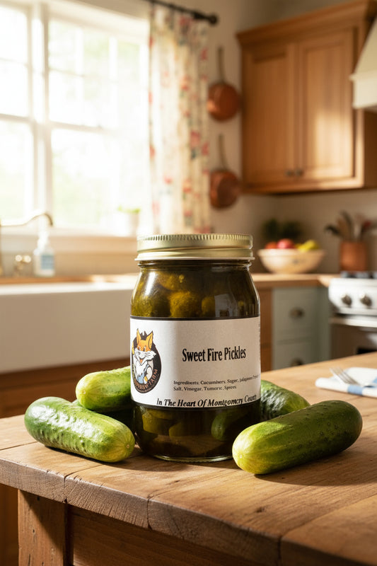 Sweet Fire Pickles