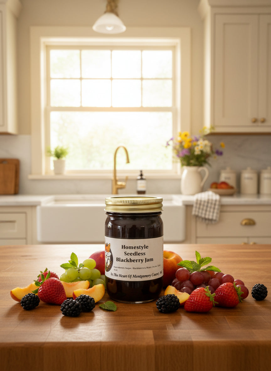 Homestyle Seedless Blackberry Jam