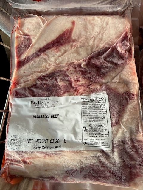 Hereford Beef Belly (Navel) Slab Bacon 100% Grass-Fed & Finished