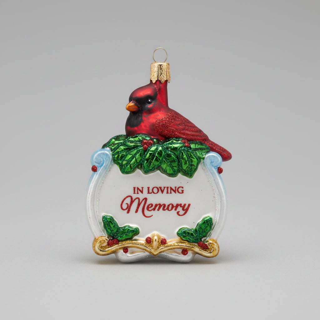 In Loving Memory Glass Ornament #16136
