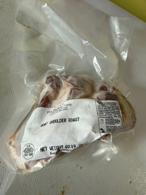 Goat Cabrito Shoulder Roast 100% Grass-Fed & Finished