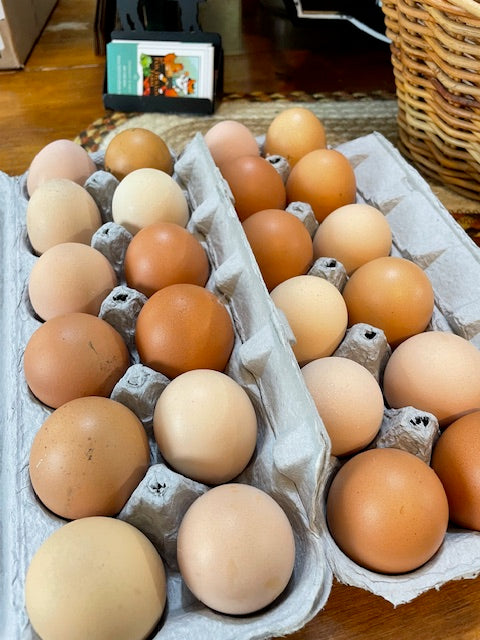 Fox Hollow Farm's Pastured Brown Eggs (No Shipping Available)