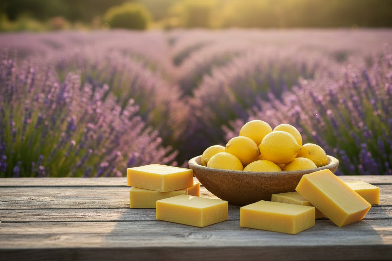 Lemon Verbena & Lavender Goats Milk Soap