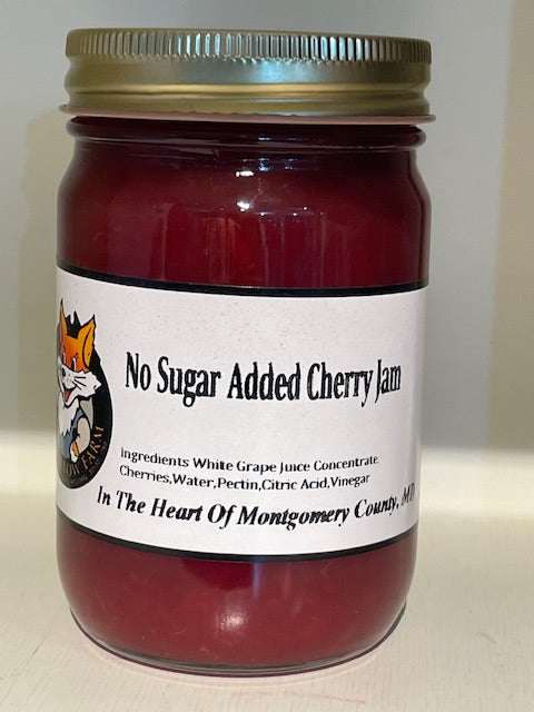 No Sugar Added Cherry Jam