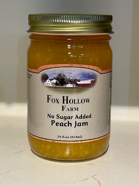 No Sugar Added Peach Jam