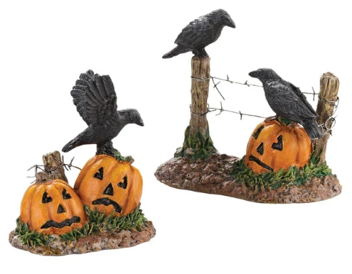 Department 56 Halloween Ravens 4030786 $30.00 Set Of 2