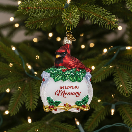 In Loving Memory Glass Ornament #16136